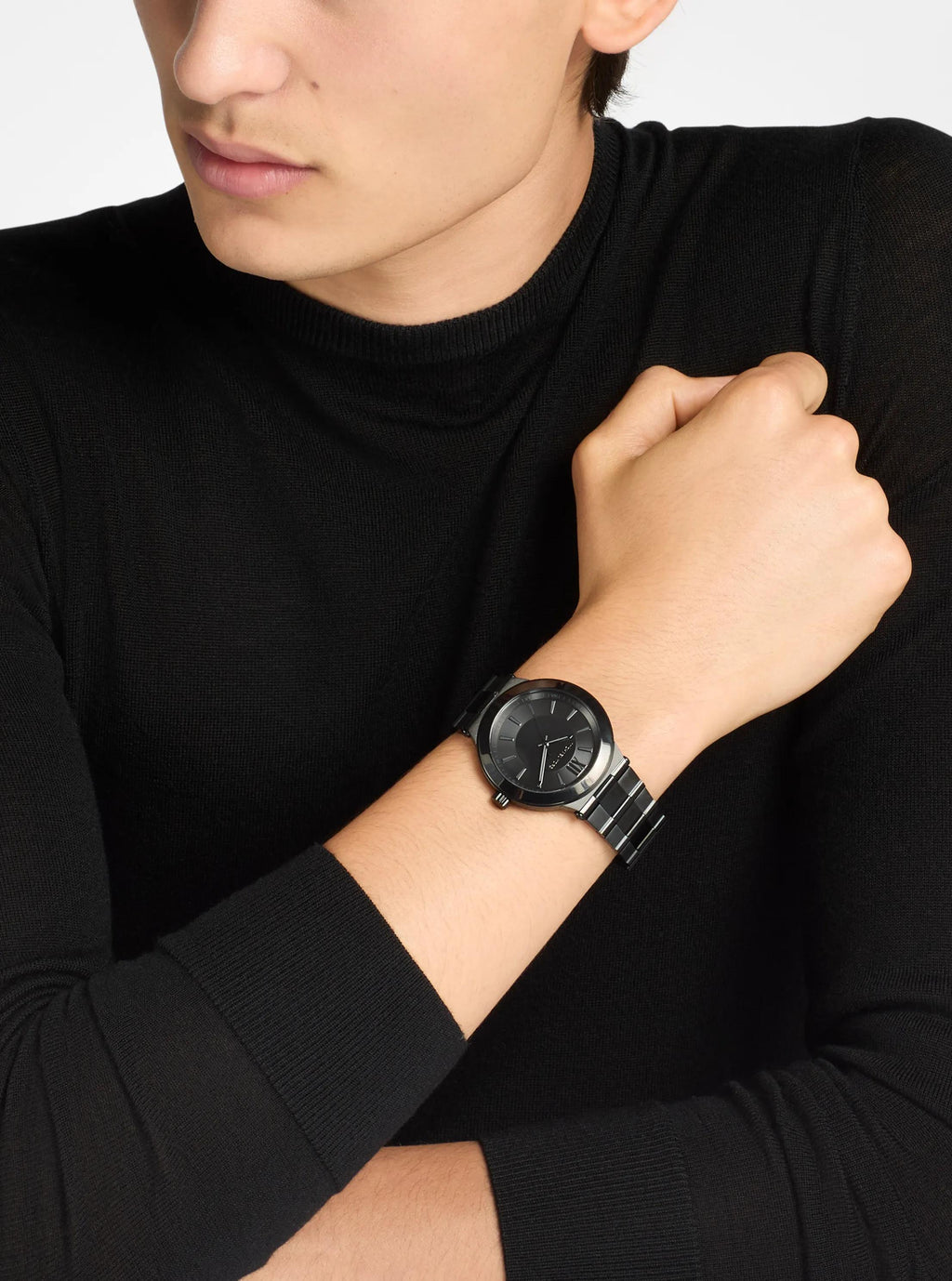 Oversized Billie Black-Tone Watch