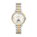 Fossil Women's Jacqueline 36mm Sun Moon Multifunction, Two-Tone Stainless Steel Watch