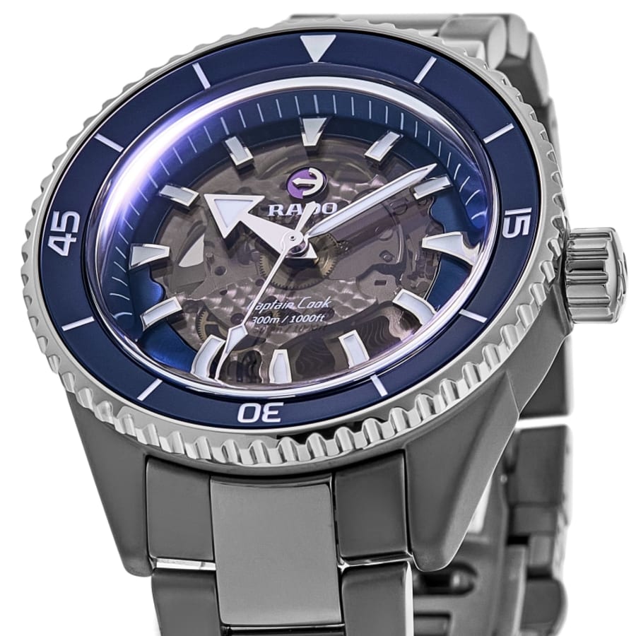 Rado Captain Cook High-Tech Ceramic Blue Dial Men's Watch R32128202
