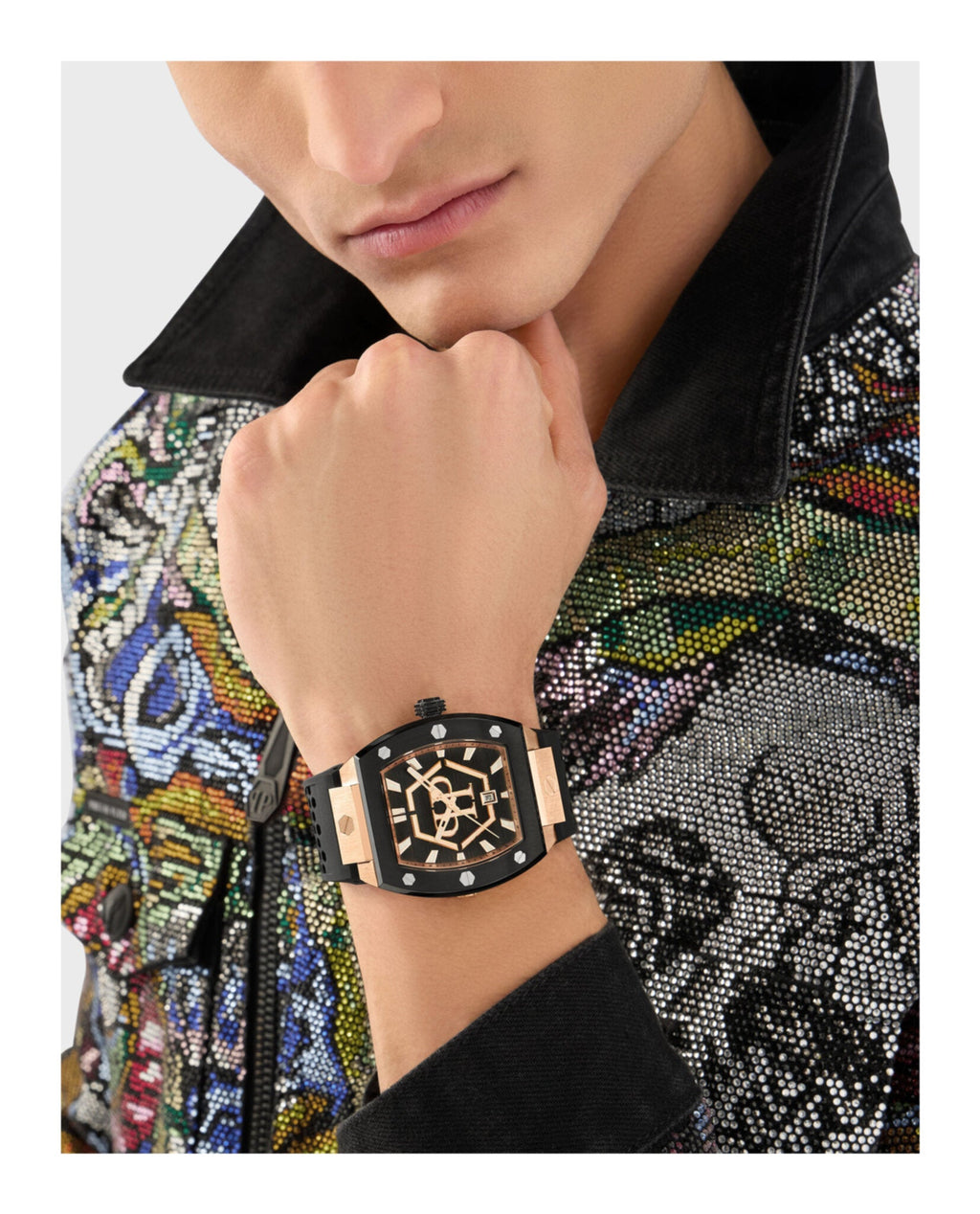 The Hexagon Phantom Silicone Watch