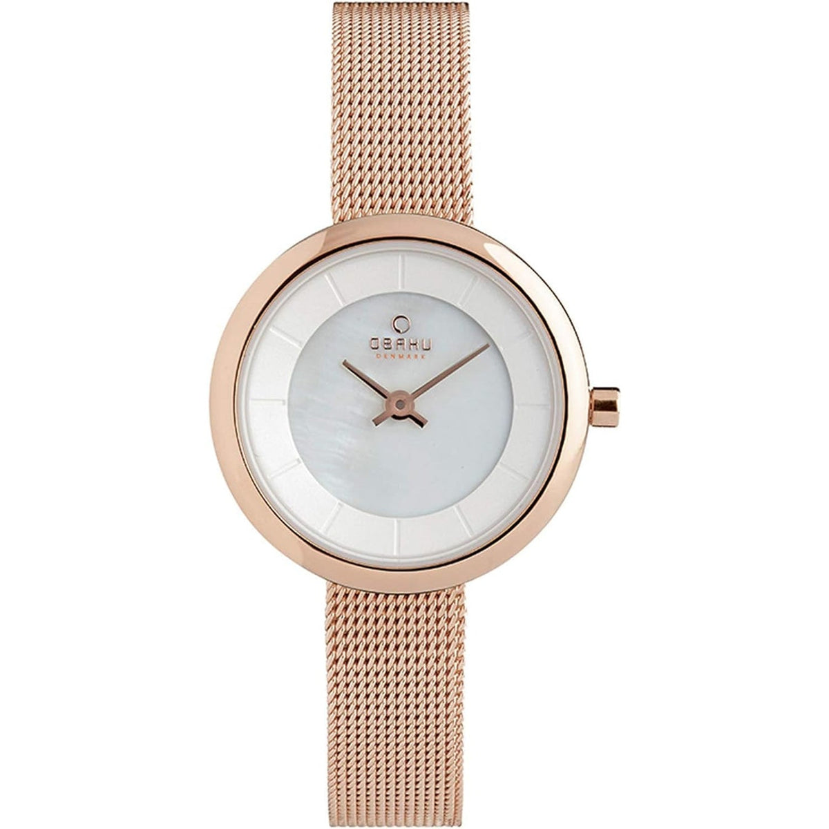 Obaku Women's Stille Silver Dial Watch