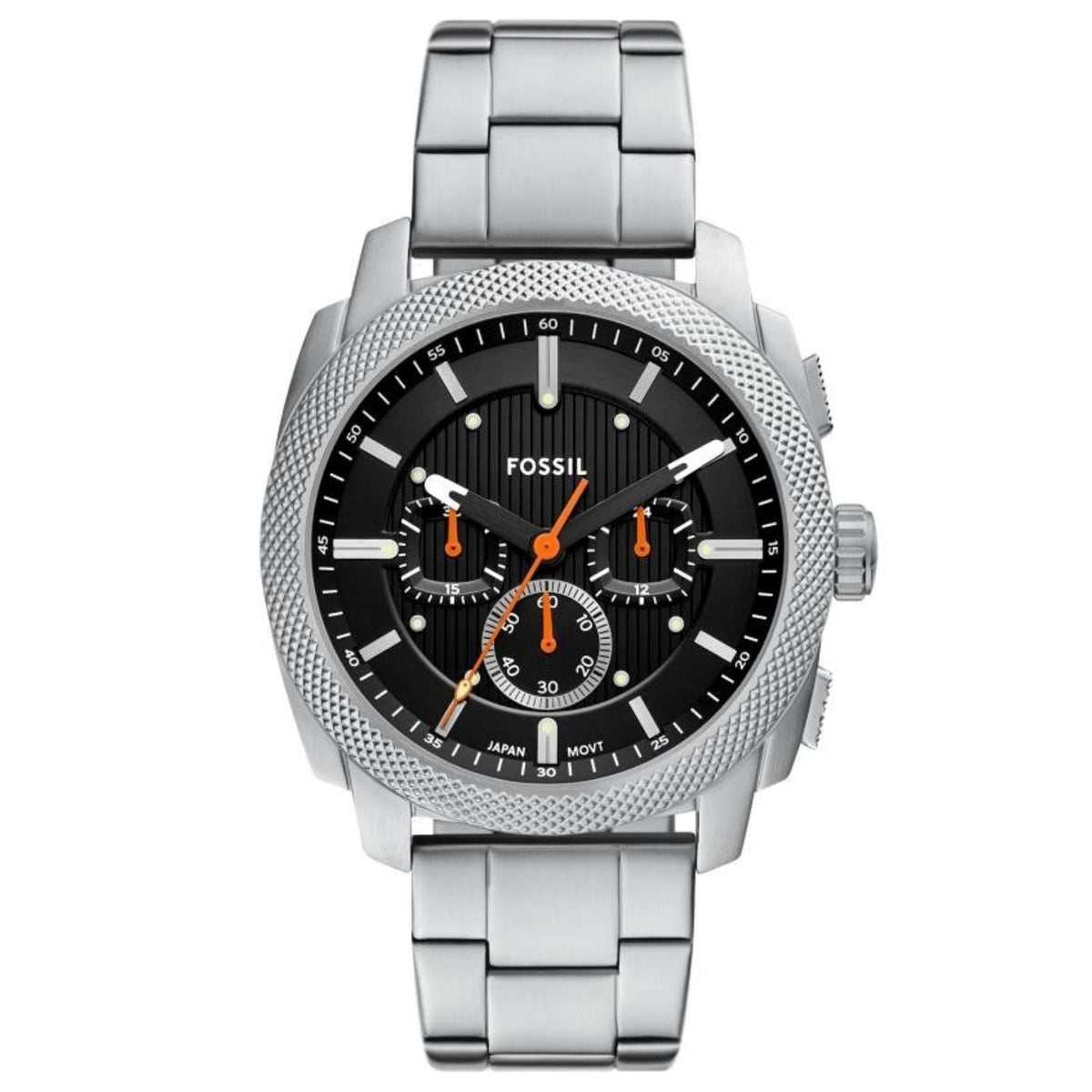Fossil Men's Machine Black Dial Watch