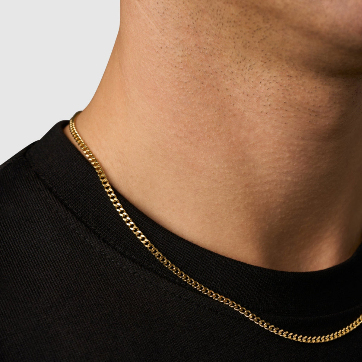 Cuban (18ct Gold) 3mm | Sterling Silver