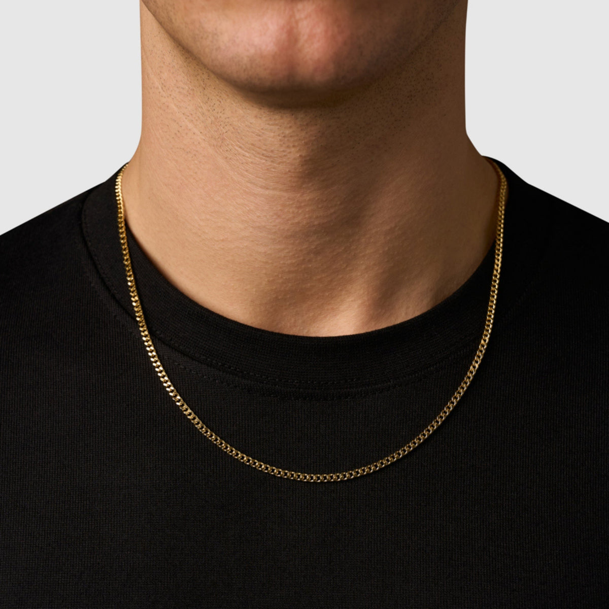 Cuban (18ct Gold) 3mm | Sterling Silver