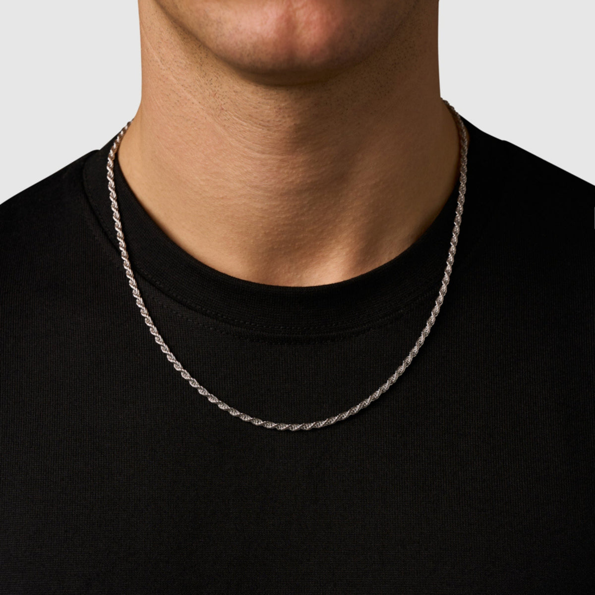 Rope (Silver) 3mm | Sterling Silver