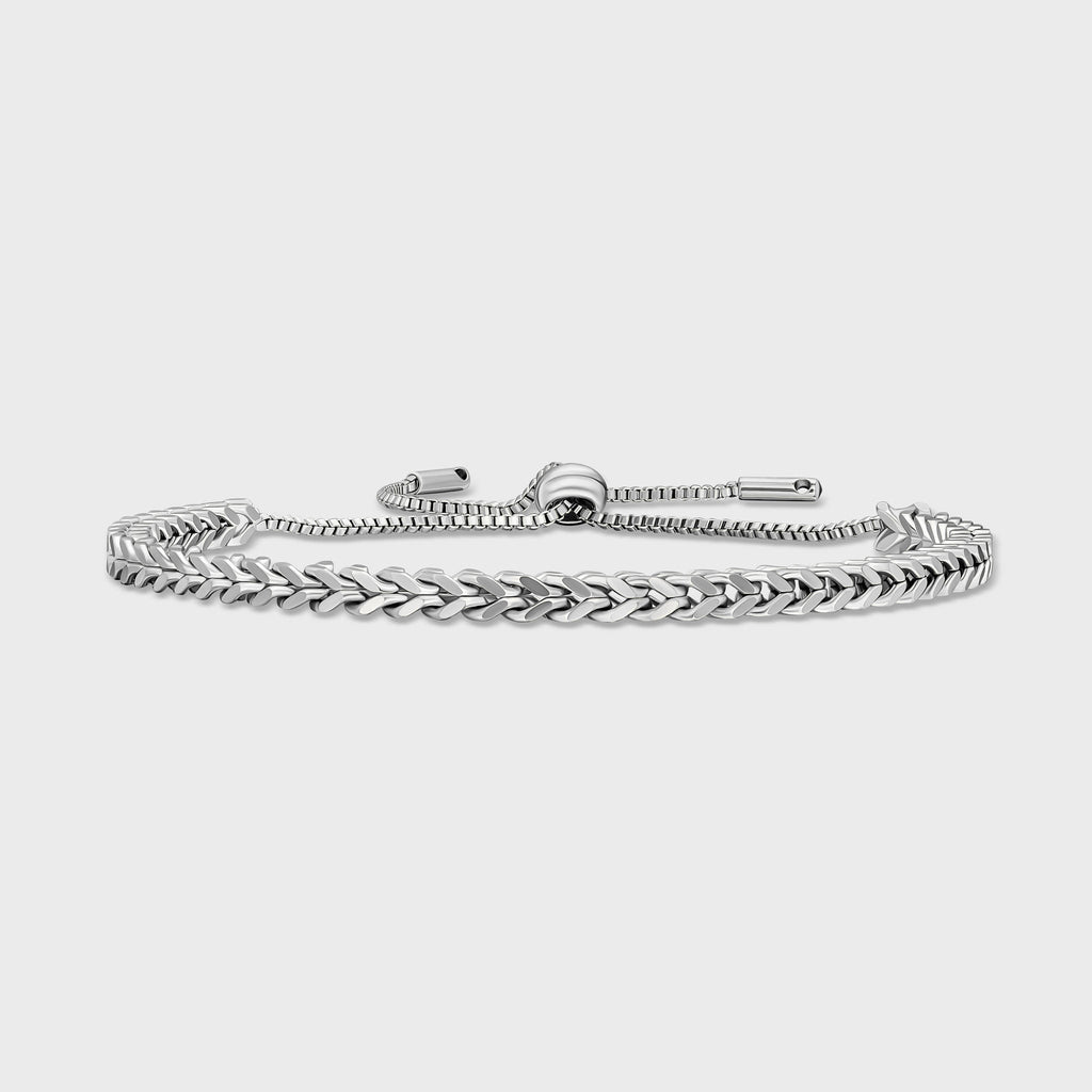 Franco Chain + Bracelet (Silver) - 3mm