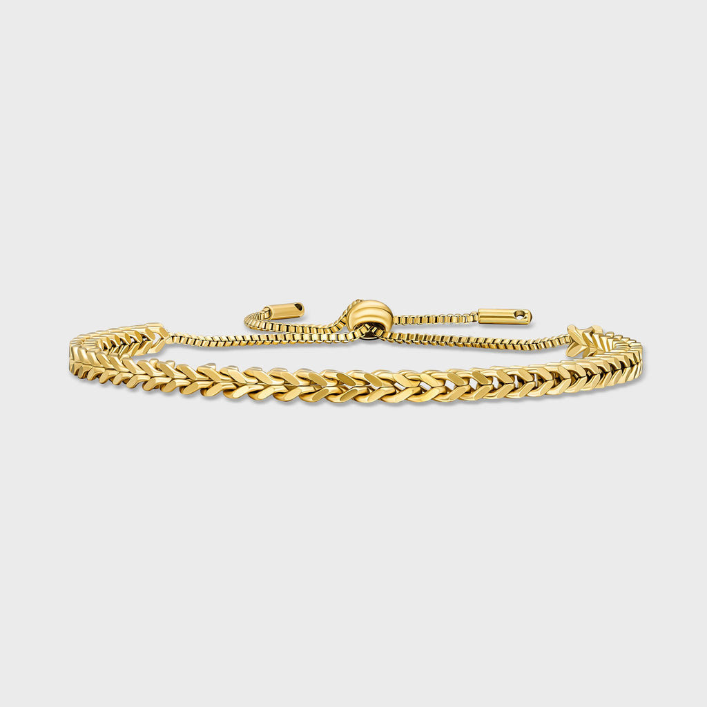 Franco Bracelet (Gold) - 3mm