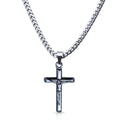 Pro Crucifix Pendant Necklace Pendant Necklace - Stainless Steel