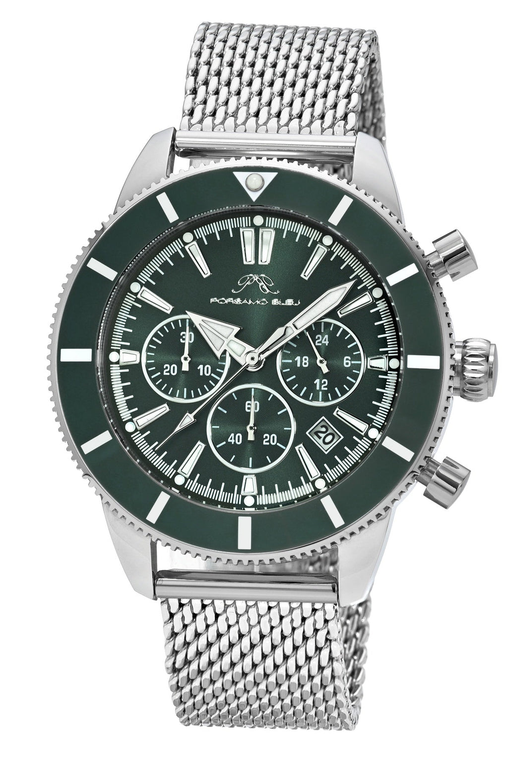 Porsamo Bleu Men's Brandon Stainless Steel Watch 1011EBRS