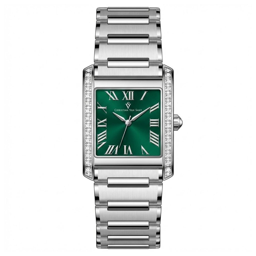 Christian Van Sant Women's Atelier Green Square 20mm