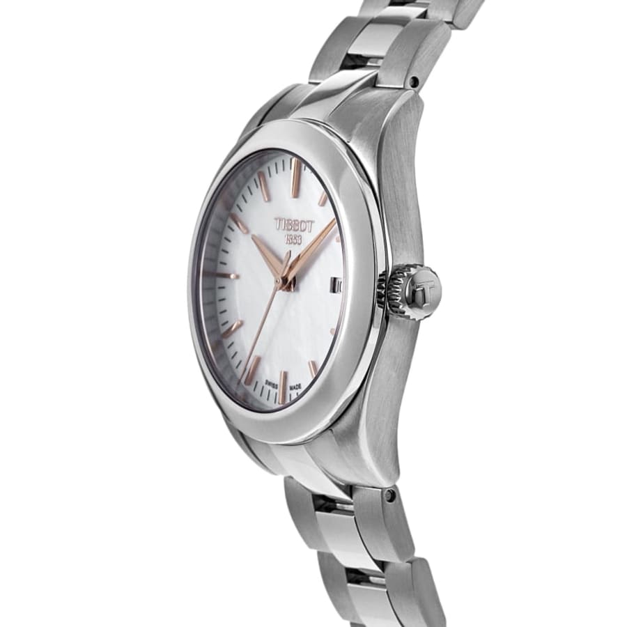 Tissot T-My Lady 29.3mm Mother of Pearl Dial Stainless Steel Women's Watch T132.010.11.111.00