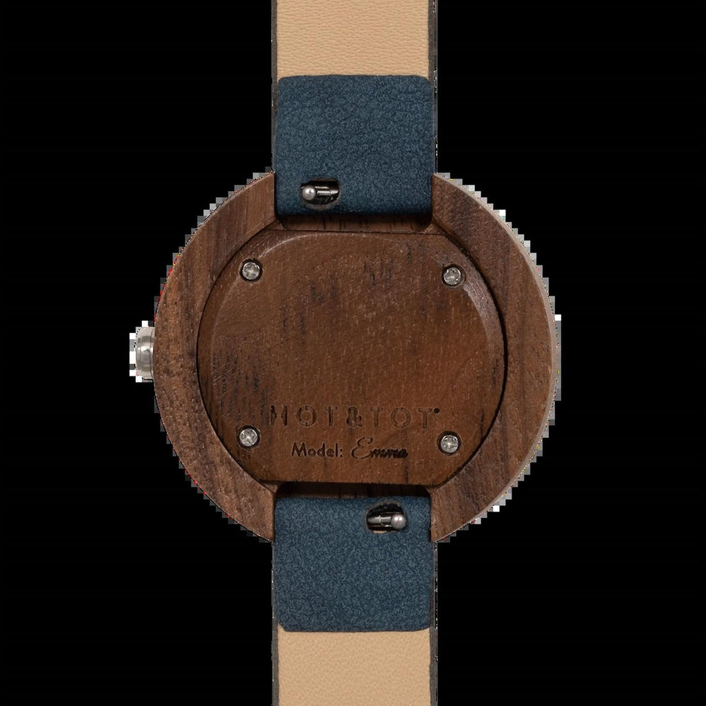 Women's Sustainable Wood Vegan Band Watch In Emma