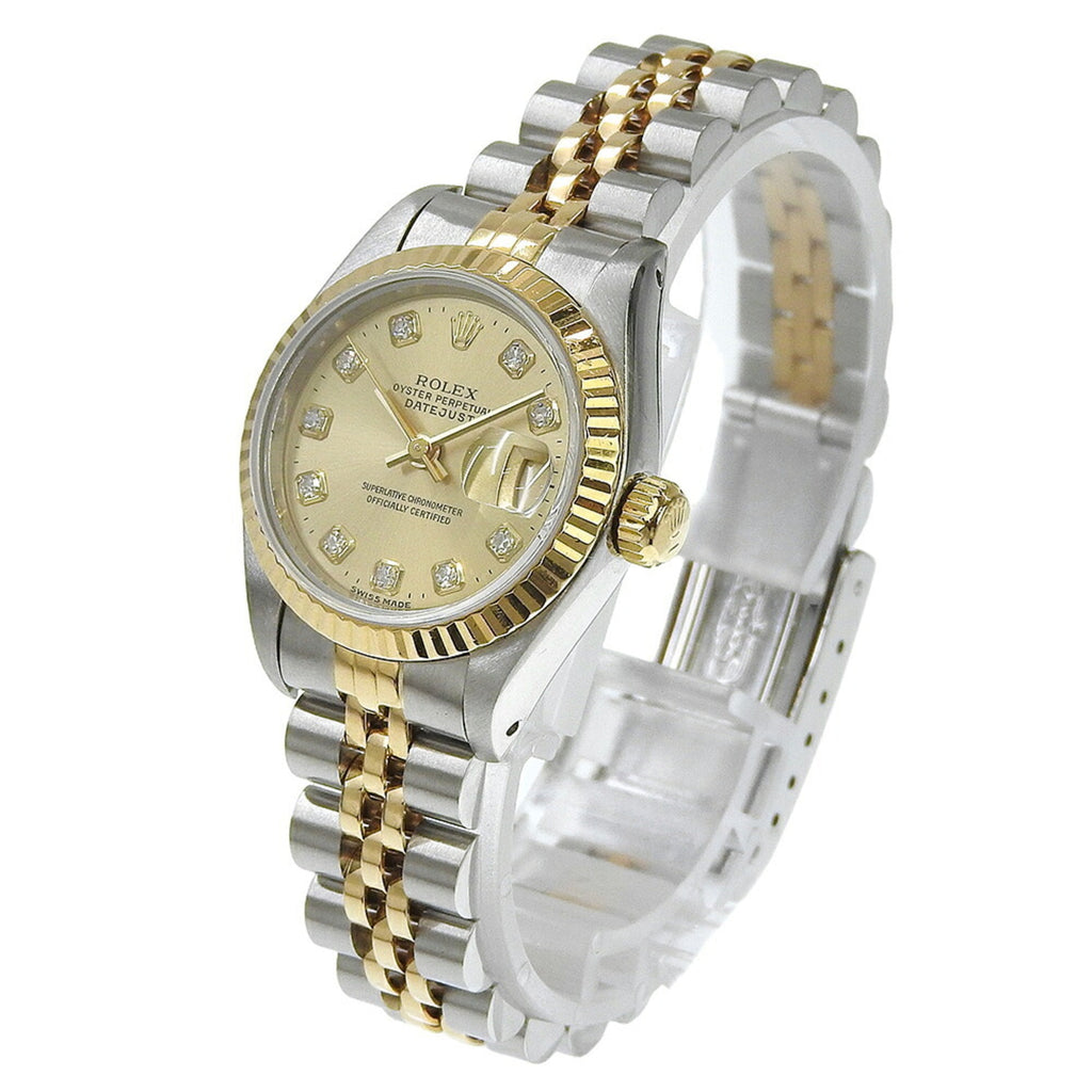 Rolex Stainless Steel yellow gold (18K) Wristwatch (Pre-Owned)