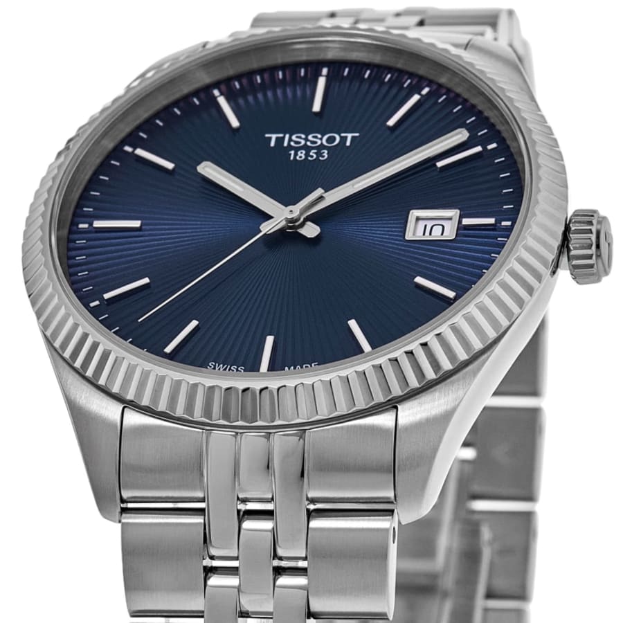 Tissot Ballade Quartz Blue Dial Stainless Steel Men's Watch T156.410.11.041.00