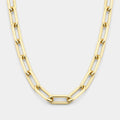 Paperclip Chain (Gold) - 6mm