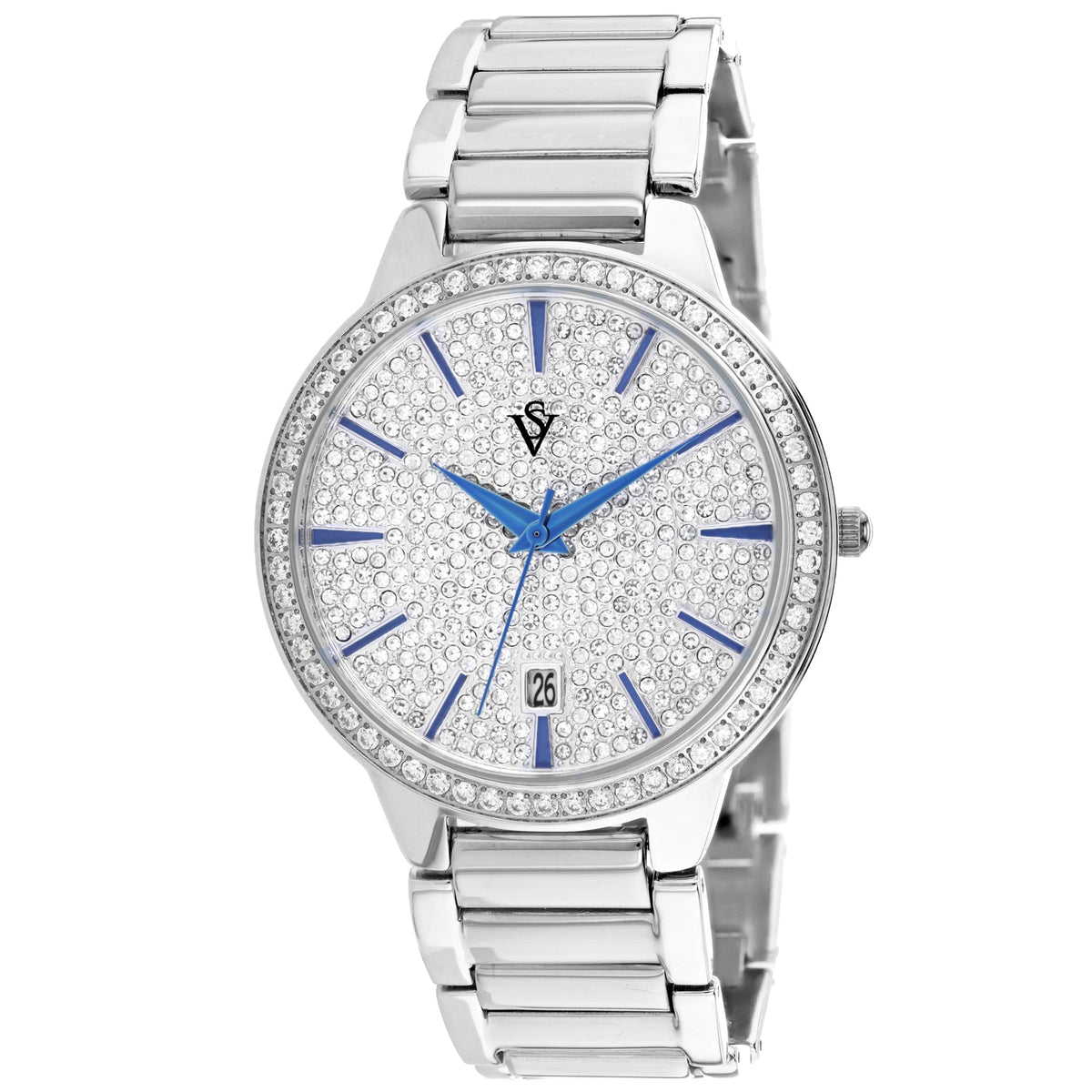 Christian Van Sant Women's Alessia Silver Dial Watch