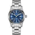 Hamilton Khaki Field Auto 42MM Blue Dial Stainless Steel Men's Watch H70605140