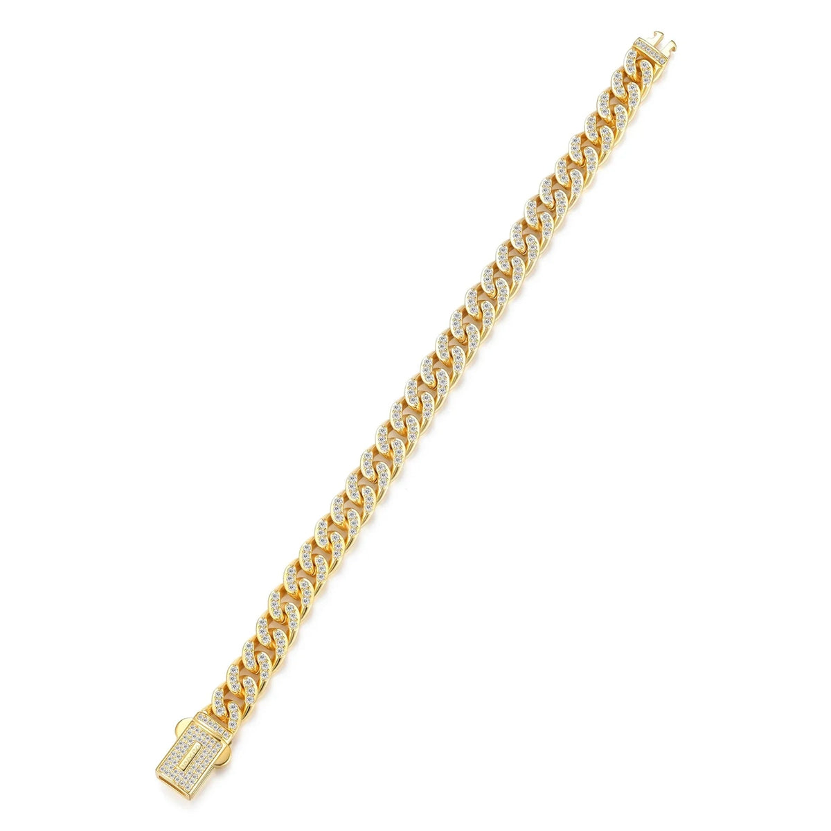 Iced Cuban Link Bracelet - 8mm