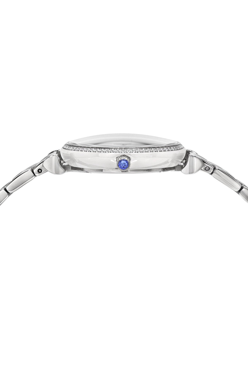 Porsamo Bleu Women's Emma Stainless Steel Silver Tone Sunray Dial Watch 1411AEMS