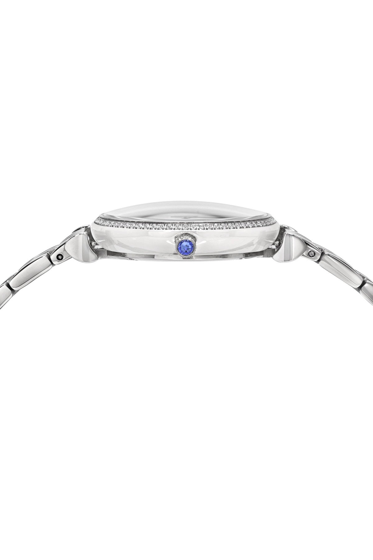 Porsamo Bleu Women's Emma Stainless Steel Silver Tone Sunray Dial Watch 1411AEMS