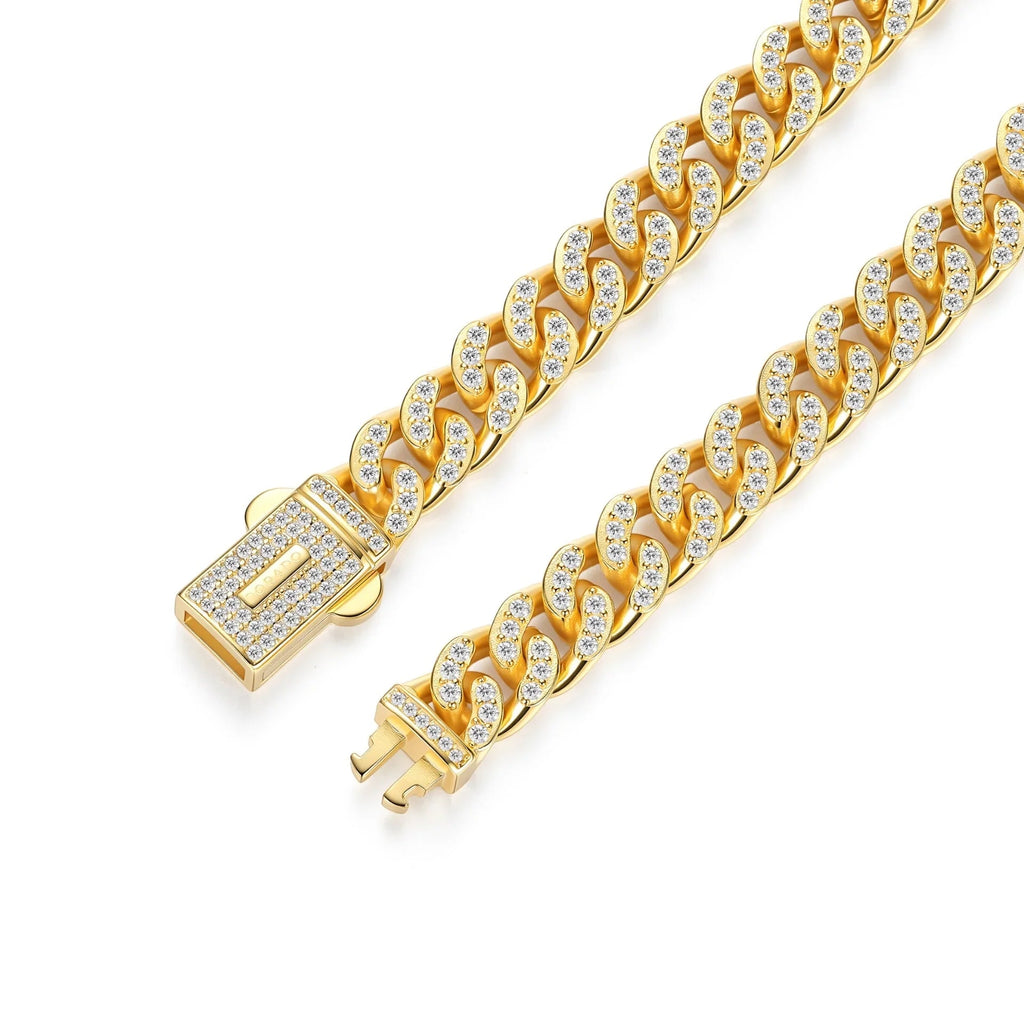 Iced Cuban Link Bracelet - 8mm
