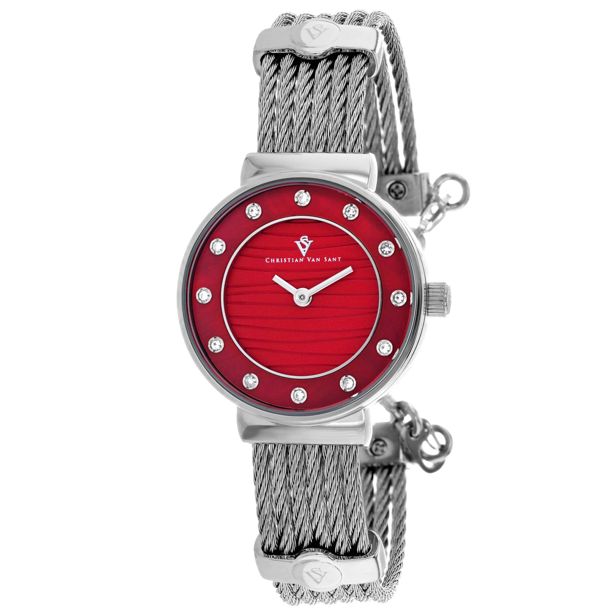 Christian Van Sant Women's Cavo Red Round 28mm