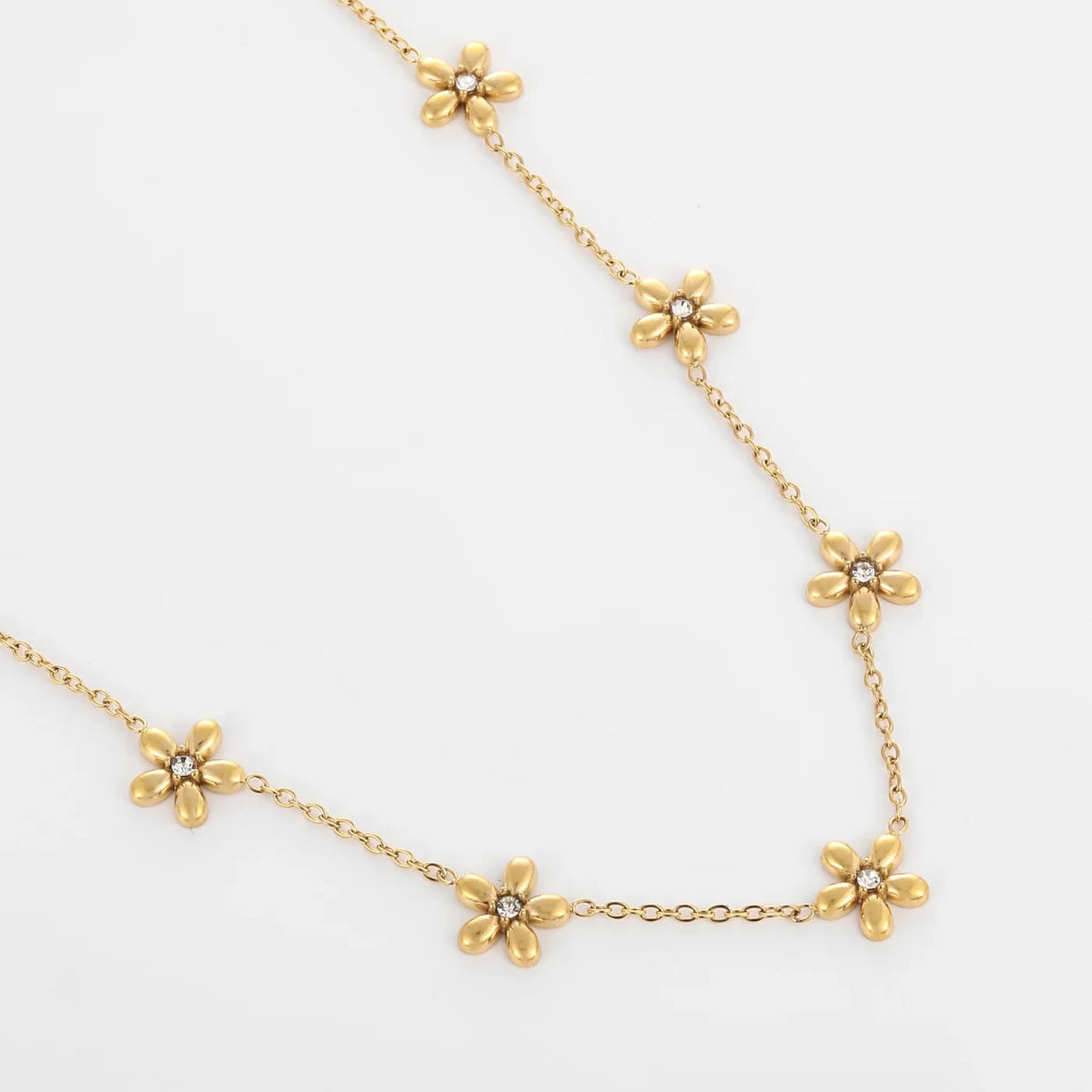Multi Flower Necklace