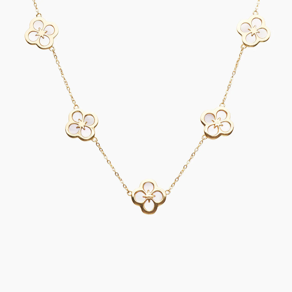 Ventura Multi Clover Necklace