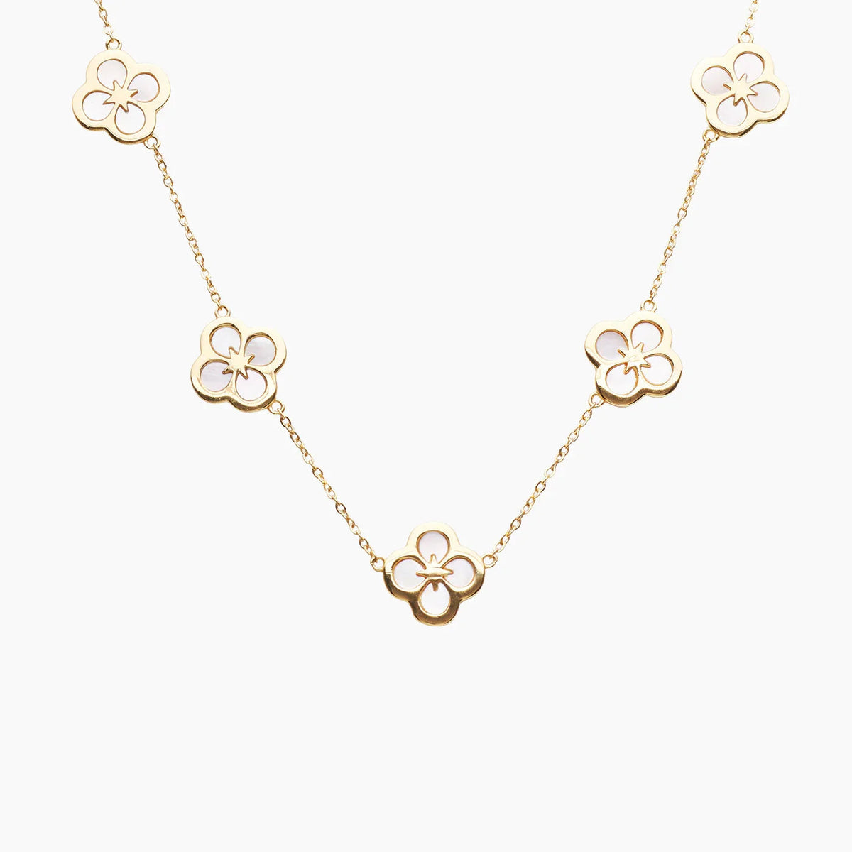 Ventura Multi Clover Necklace