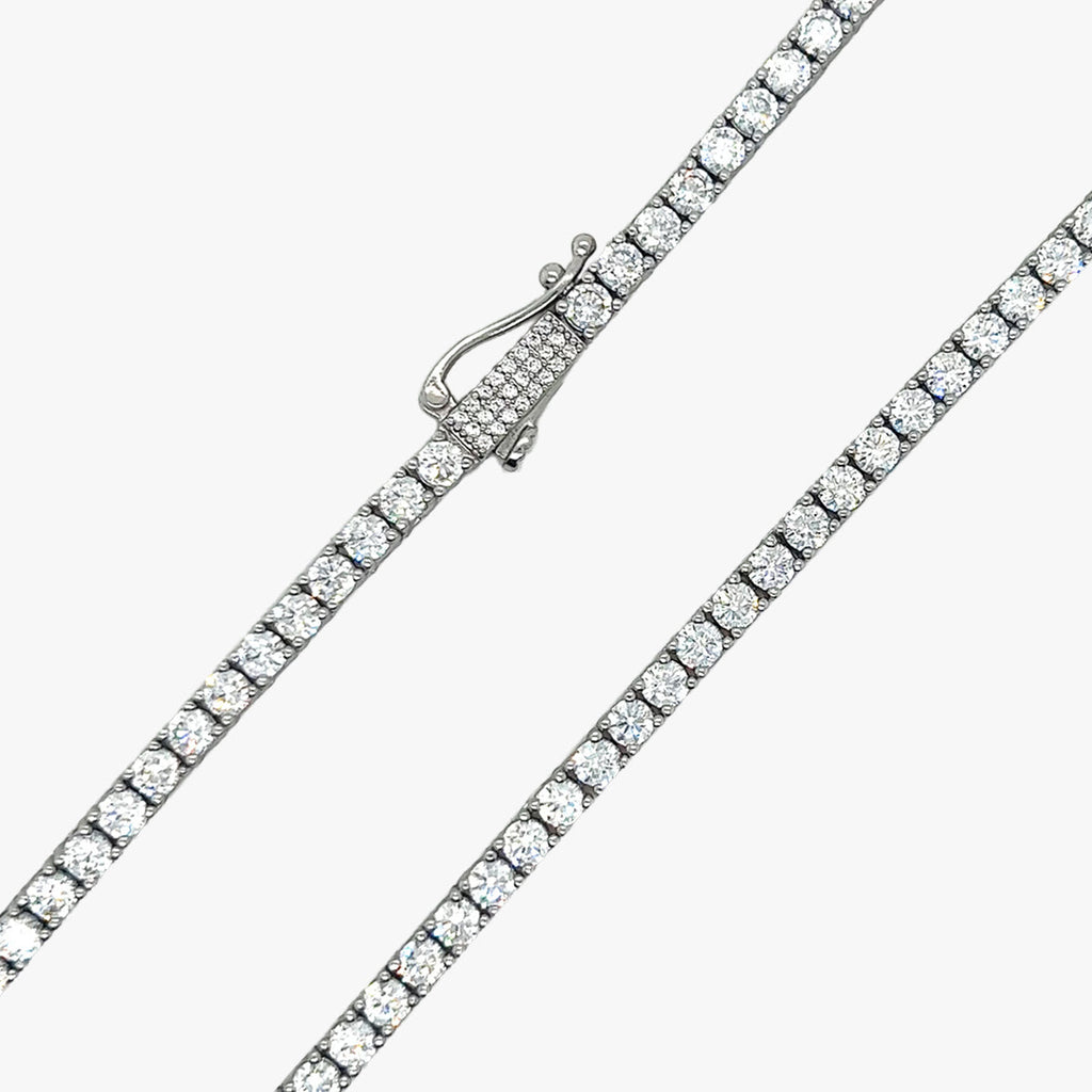 Key to my Heart Set in White Gold