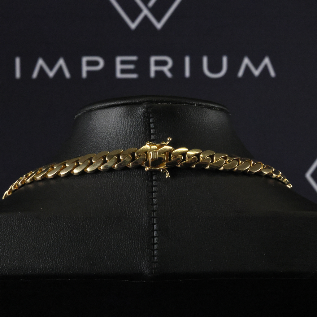 Solid Gold Miami Cuban Link Chain - 12mm