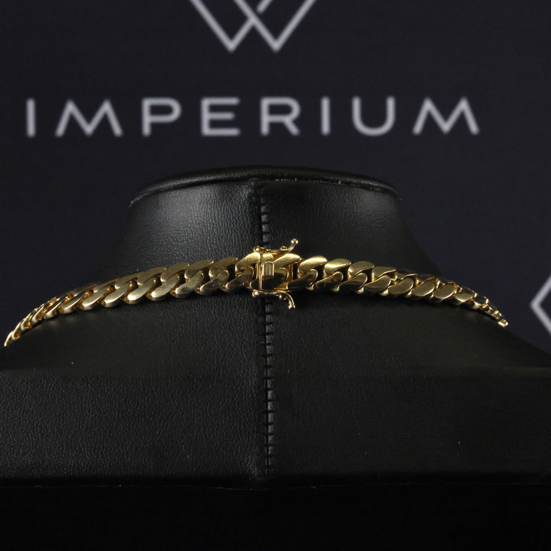 Solid Gold Miami Cuban Link Chain - 12mm