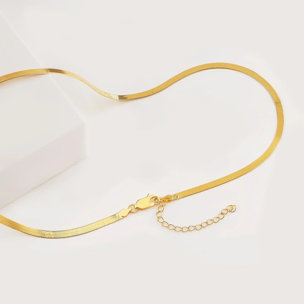 Herringbone Necklace - 3mm