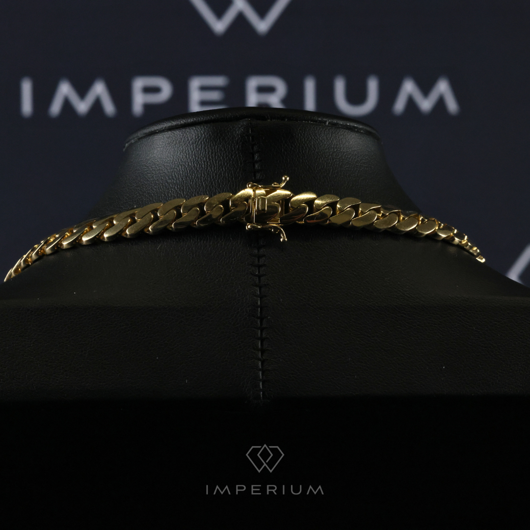 Solid Gold Miami Cuban Link Chain - 8mm
