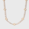 Clover Tennis Chain (Gold) - 4mm