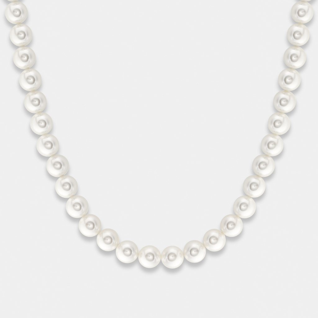 Women's Pearl Necklace - 8mm