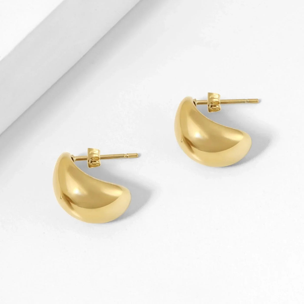 Dome Drop Earrings