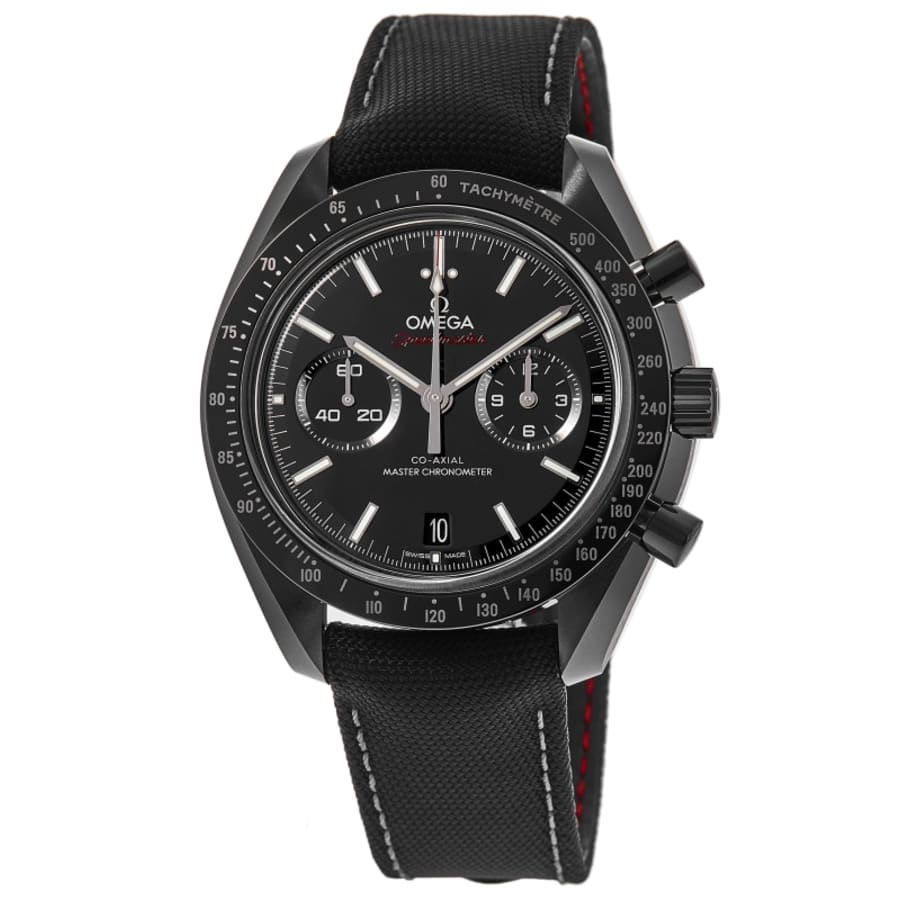 Omega Speedmaster Dark Side of the Moon Chronograph Automatic Black Dial Fabric Strap Men's Watch 310.92.44.51.01.002