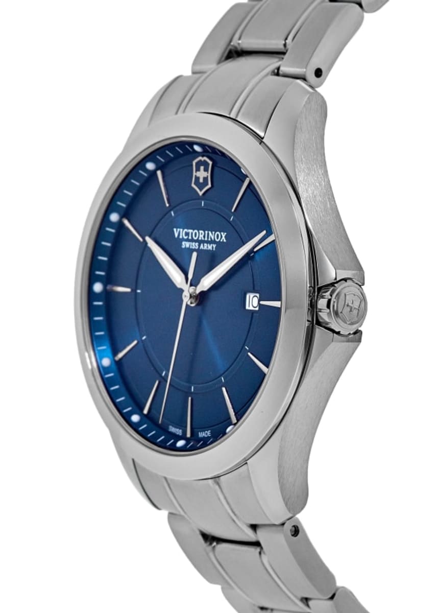 Victorinox Swiss Army Alliance Quartz Blue Dial Steel Men's Watch 241910