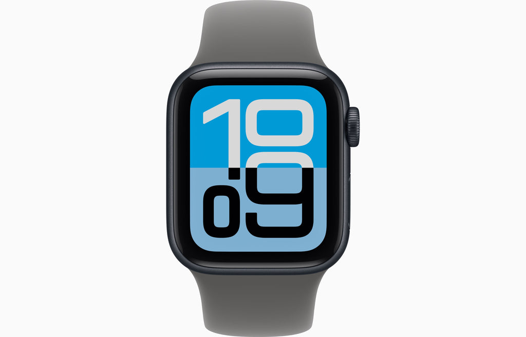 Apple Watch SE 3 GPS + Cellular 44mm Midnight Aluminum Case with Midnight Sport Band