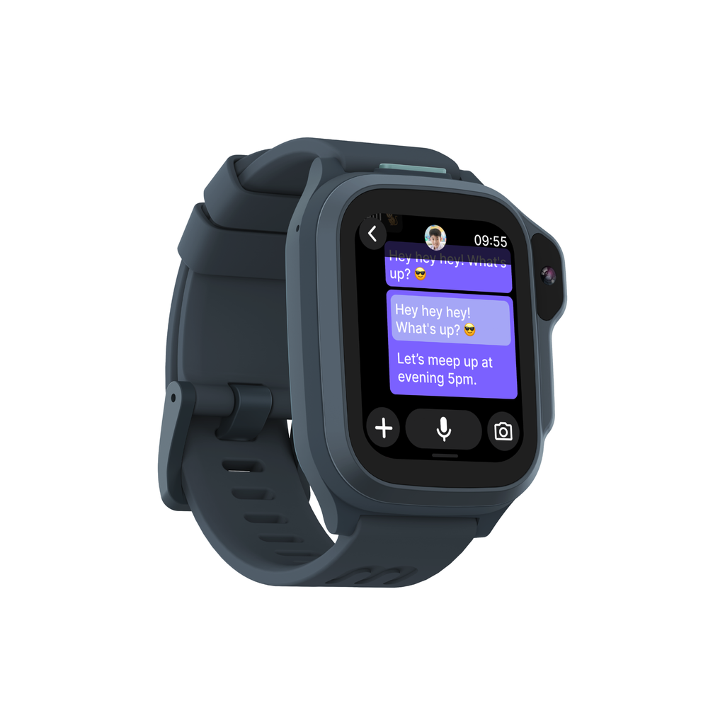 myFirst Fone S4 Kids Smartwatch (Space Blue) eSIM, Video Calls, Messaging, GPS, SOS, Study Mode, Music
