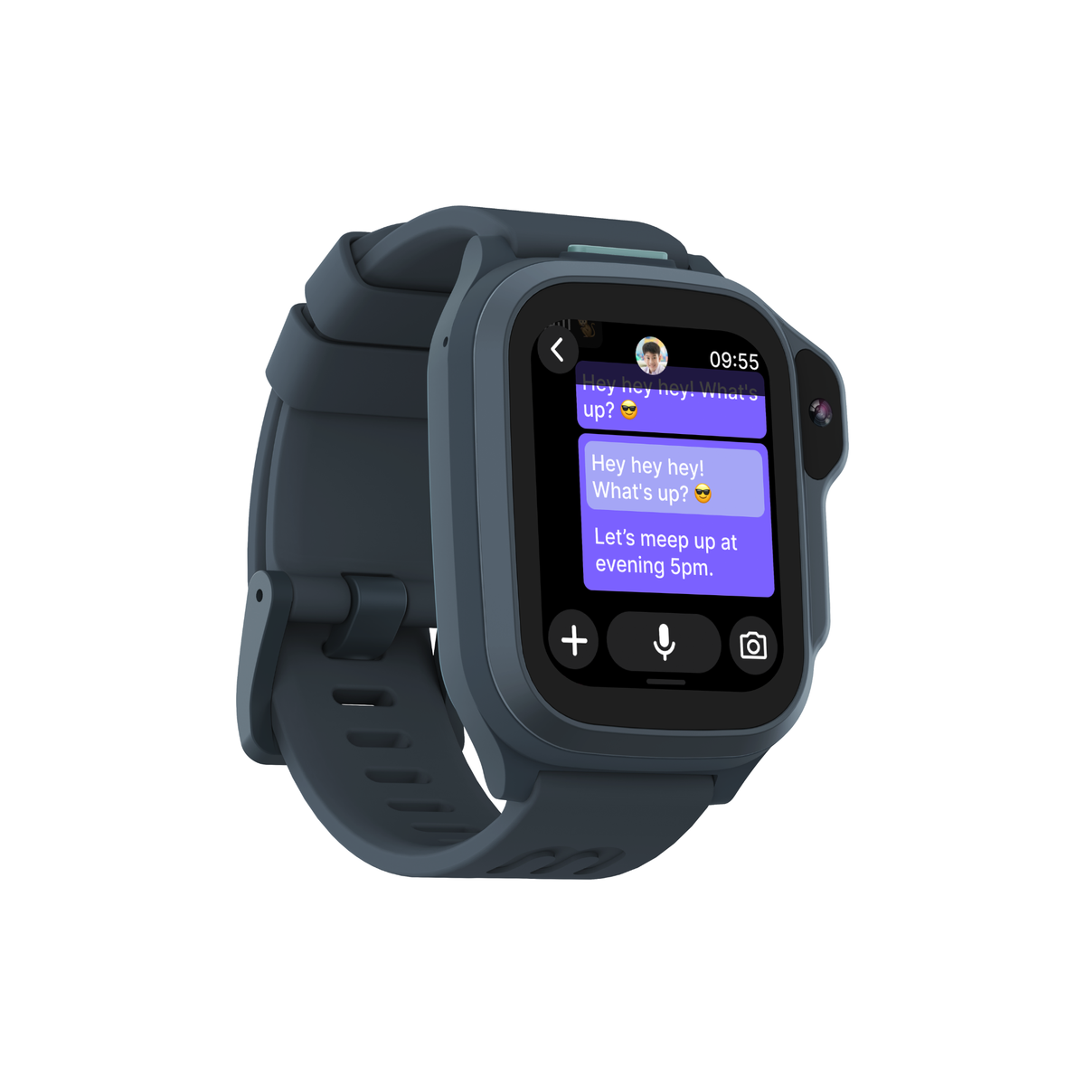 myFirst Fone S4 Kids Smartwatch (Space Blue) eSIM, Video Calls, Messaging, GPS, SOS, Study Mode, Music