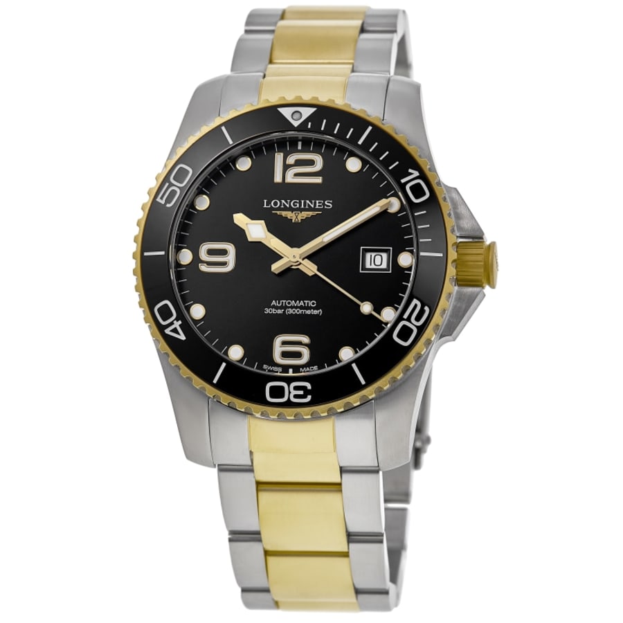 Longines HydroConquest Automatic Black Dial Steel Men's Watch L3.781.3.56.7