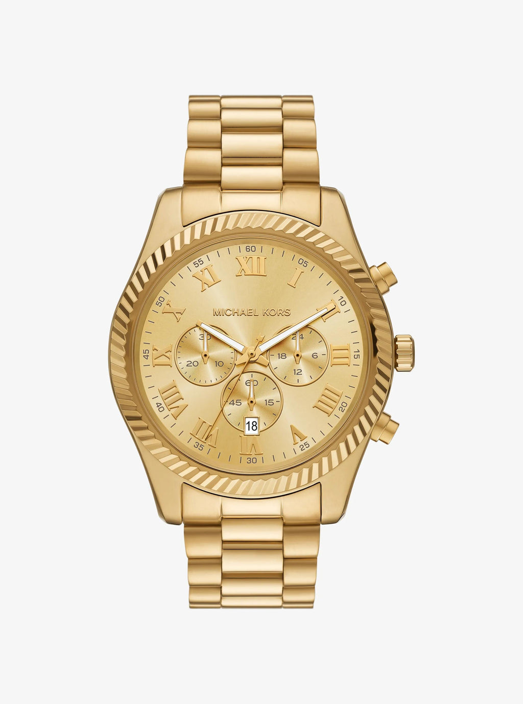 Oversized Lexington Gold-Tone Watch