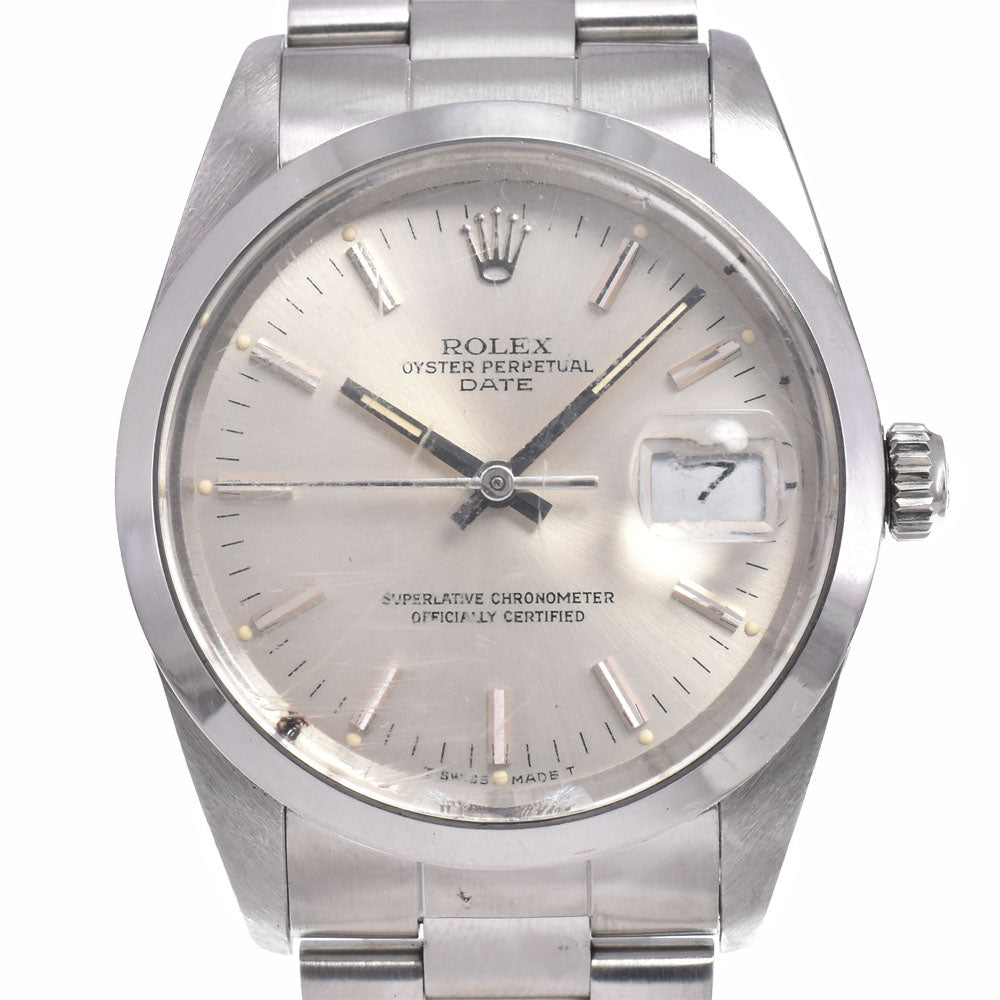 Rolex Oyster Perpetual Date Automatic Stainless Steel Watch (Pre-Owned)