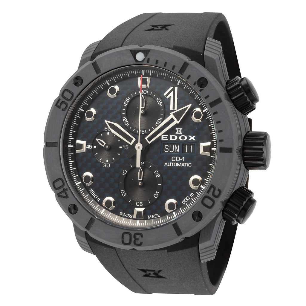 Edox Men's CO-1 45mm Automatic Watch