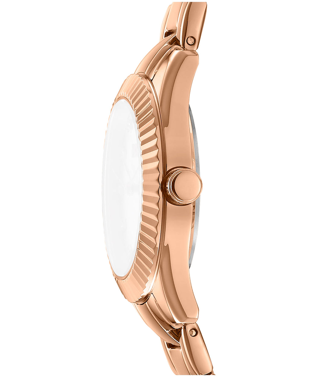 EVERYDAY Chambers Glitz Silver Dial Rose Gold Women's Watch
