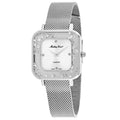 Mathey Tissot Women's Gemina Silver Dial Watch