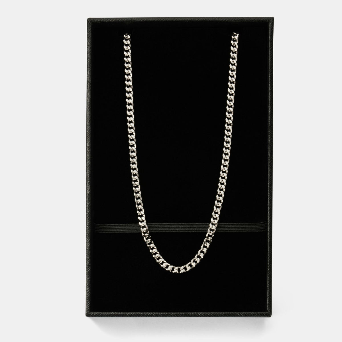 Cuban (Sterling Silver) 4mm