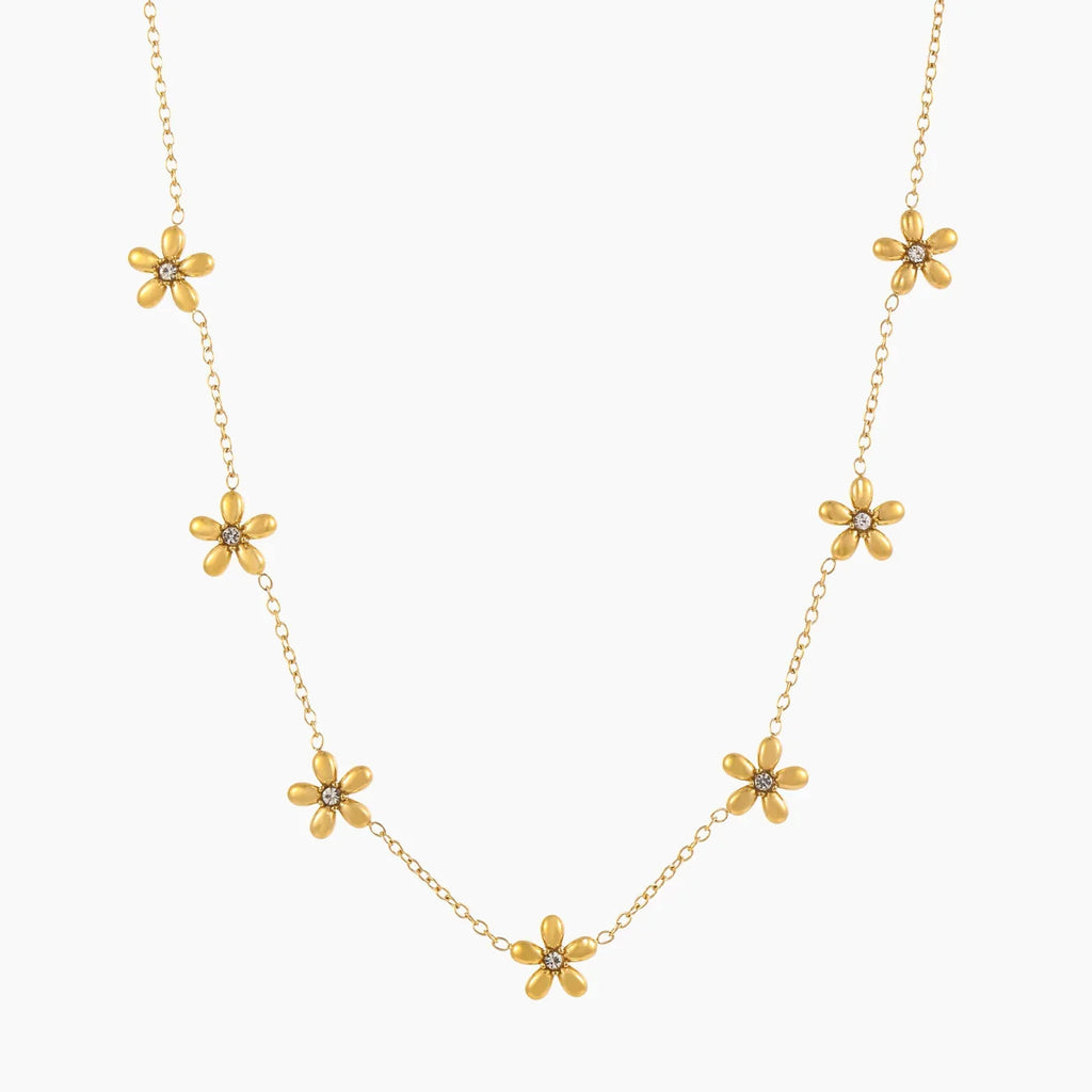 Multi Flower Necklace